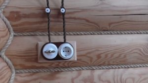 Монтаж ретро проводки.