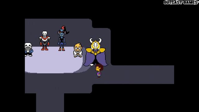Undertale :: PC :: Прохождение - Мирный режим :: ФИНАЛ смотреть онлайн