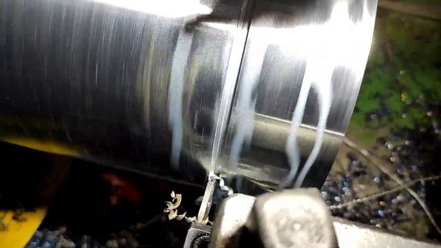 Хитрый способ отрезания на токарном смотреть онлайн