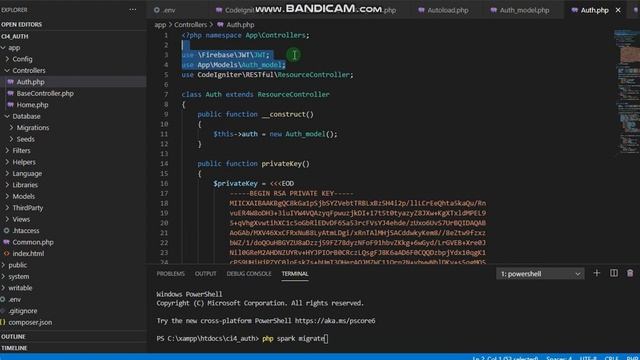 JSON Web Token (JWT) menggunakan CodeIginiter 4 on Windows OS | Ahmad Eka Fauzi (0917040054) смотреть онлайн
