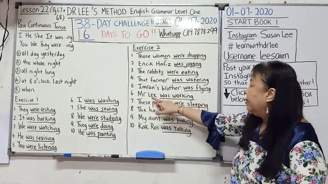 Challenge Day 22: Past Continuous Tense смотреть онлайн
