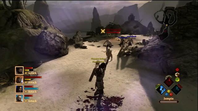 Dragon Age 2 Nightmare Walkthrough Pt. 17 (Wounded Cost) смотреть онлайн
