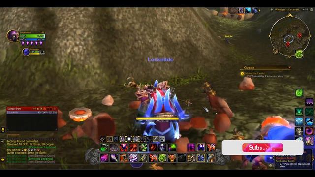 Quest Strike the Earth! | Wetlands | WOW World of Warcraft смотреть онлайн