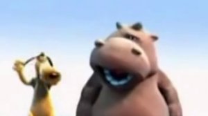 hahahahahah The Lion Sleeps Tonight Hippo Singer Dancing Dog (1)