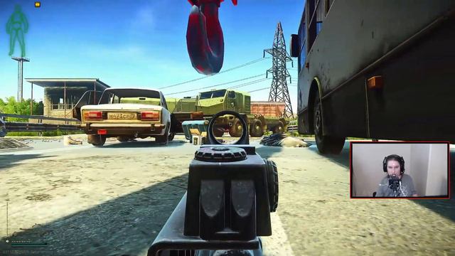 Disabled Gamer DFiZZiL plays ESCAPE FROM TARKOV with a Quadstick mouth controller! смотреть онлайн