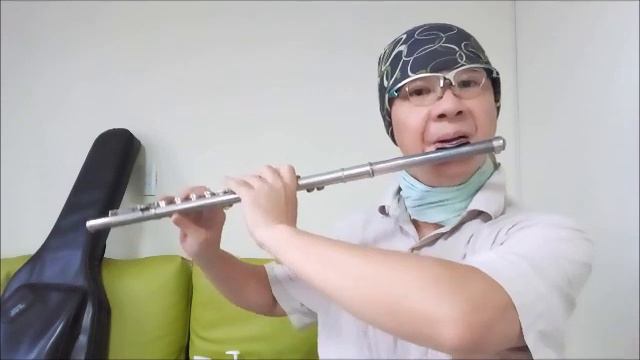 文鶯-碎心戀-長笛Flute練習06(cover-by 任閒騎miraclemaryboy)降D調 смотреть онлайн