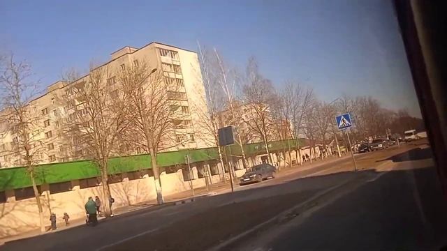 БОРИСОВ. Поездка на автобусе МАЗ 103.468, Г/№ AK 8253-5, маршрут 16 (16.03.2022) смотреть онлайн