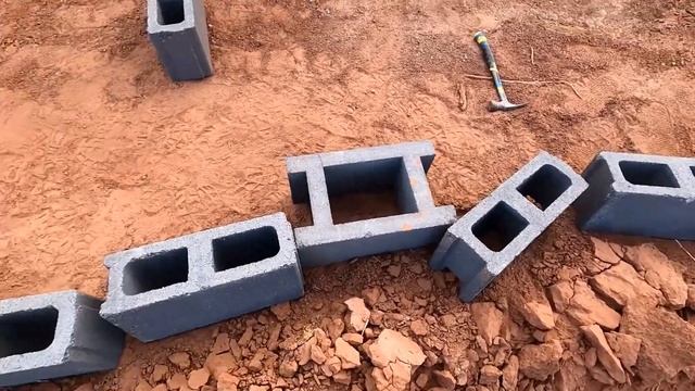 Masonry Block Wall (Part 1 of 10) Prep for Wet setting the footing смотреть онлайн