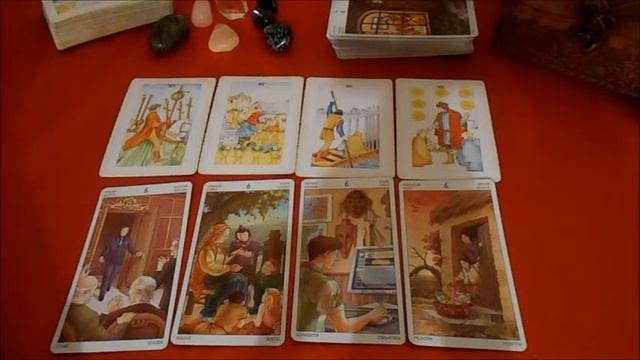 Значение младших арканов таро. Шестерка жезлов, шестерка кубков, шестерка мечей, шестерка пентаклей смотреть онлайн