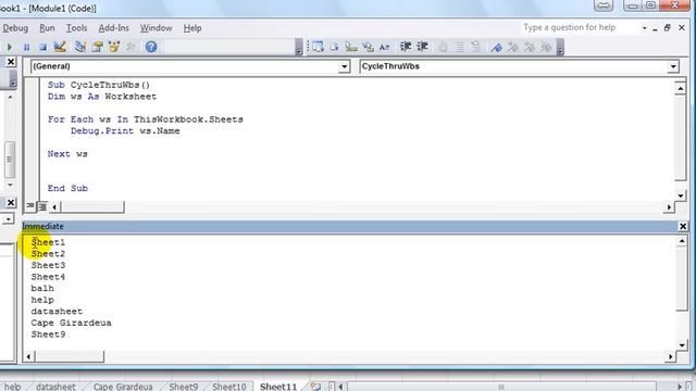 Excel VBA Basics #30 How to Loop Through Each Worksheet in Workbook смотреть онлайн