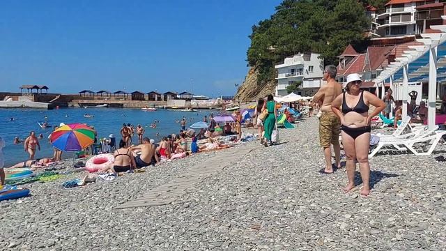 Поездка на пляж на хуторе Джанхот, Геленджик смотреть онлайн
