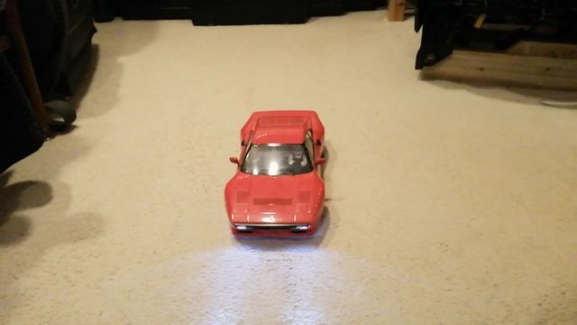 Tamiya TamTech Ferrari 288 GTO 56710 model RC car (with upgrades) short review смотреть онлайн