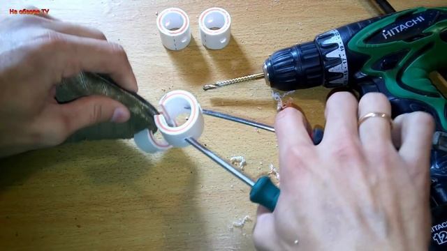 Полезная самоделка из обрезков пластиковых труб смотреть онлайн