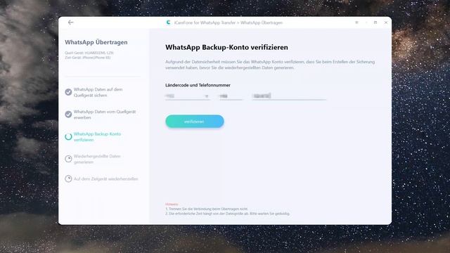 [2021 Gelöst]WhatsApp von HUAWEI auf IPHONE übertragen смотреть онлайн