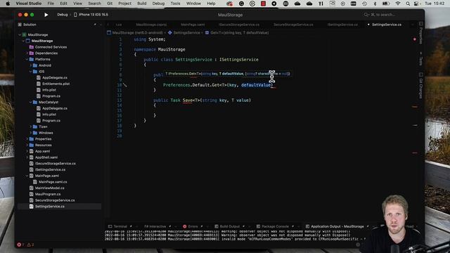 .NET MAUI & Storage, Part 2 - Store settings смотреть онлайн