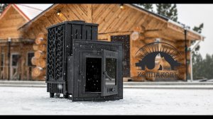 250 кг ЭЛИТНОГО Чугуна❗️ Колпаков это Лучшая Чугунная Печь для Бани - Kolpakof cast iron furnace