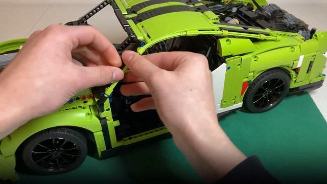 HOW TO BUILD a Lego Technic Ford Mustang 6/6 doors, roof and trunk смотреть онлайн