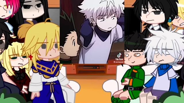 HxH React To Each Other / Tik Toks ! || HxH || (Read Desc If Wanted.) || Kat