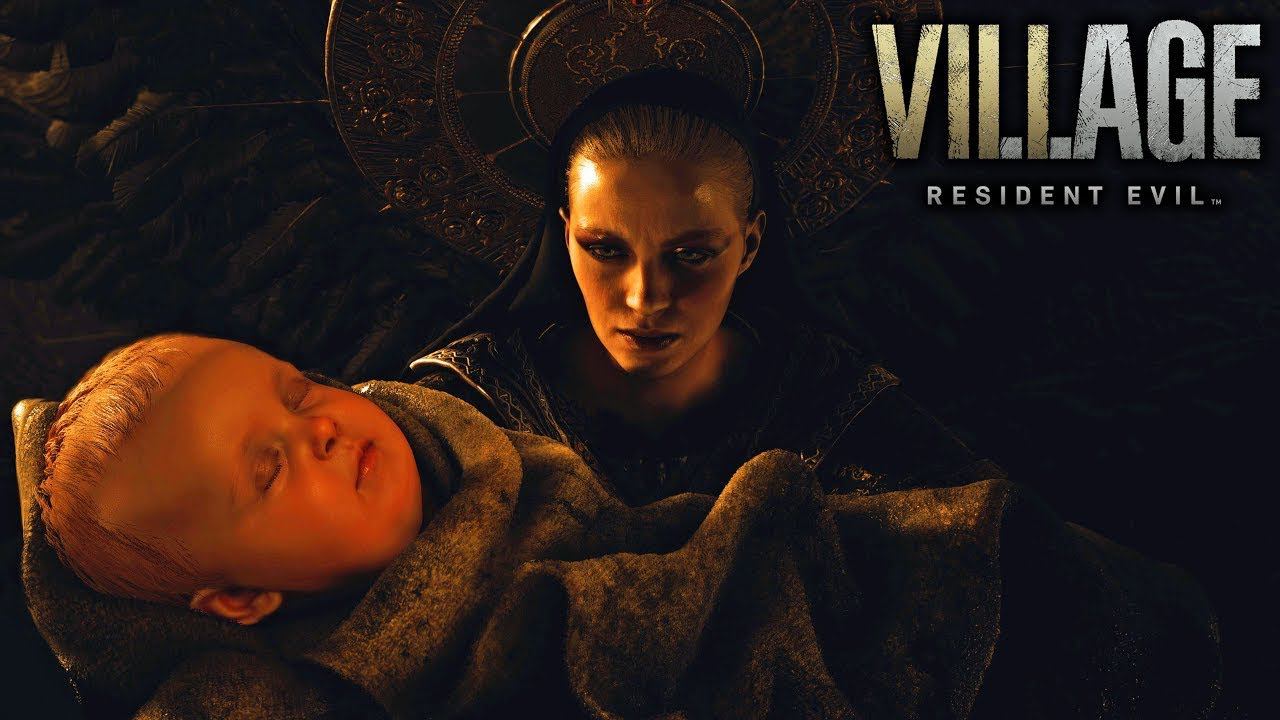 Прохождение Resident Evil 8: Village - Часть 14: Спасти Розу от Матери Миранды. Концовка