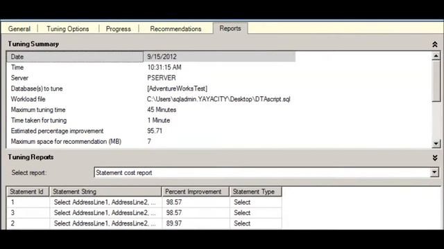 SQL Server Database Tuning смотреть онлайн
