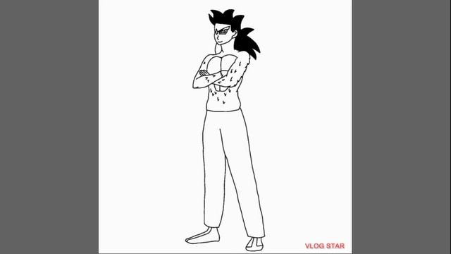 Sketch Human- SSJ 4 # ssj4 смотреть онлайн