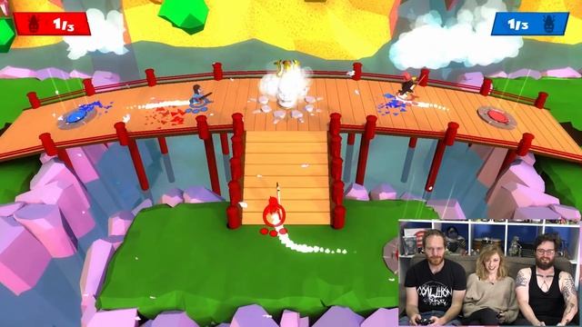 Let's Play Oh My Godheads: PENGUIN AND SKELETON VERSUS OLD MAN CHIODINI смотреть онлайн
