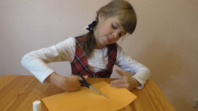 Осенний лес. Поделки из цветной бумаги в школу и детский сад. смотреть онлайн