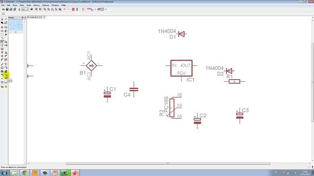Eagle Tutorial 1 (schematic for beginner) Algerian Language смотреть онлайн