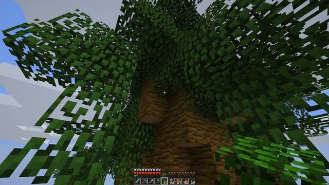 Minecraft: How To Build A Tree House With Minecart Station - part 2 смотреть онлайн