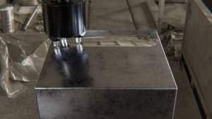 выглаживание плоскости ST-11 diamond burnishing of plane surface