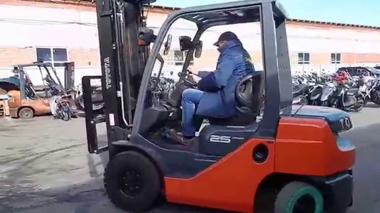 F0437 TOYOTA 8FG25 GENEO смотреть онлайн