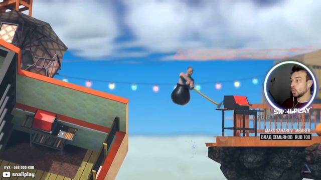 ? [SNAILKICK] GETTING OVER IT | БЕЗ МАТА | 28/03/2019