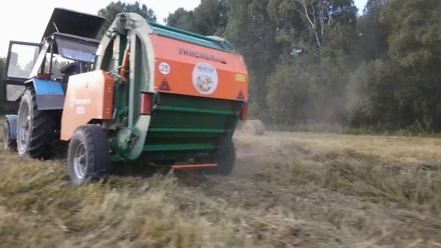 Сенокос 2021 с техникой УНИСИБМАШ в хозяйстве "Пятачок" смотреть онлайн