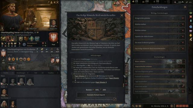 Crusader Kings III Bayern / Ostfranken 09 (Deutsch / Let's Play) смотреть онлайн