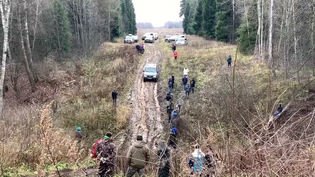 ЖЕСТЬ! Утопили ШНИВУ в Домодедово | Jeep Wrangler | Toyota Land Cruiser | Audi Q7 | BMW | OFF-ROAD
