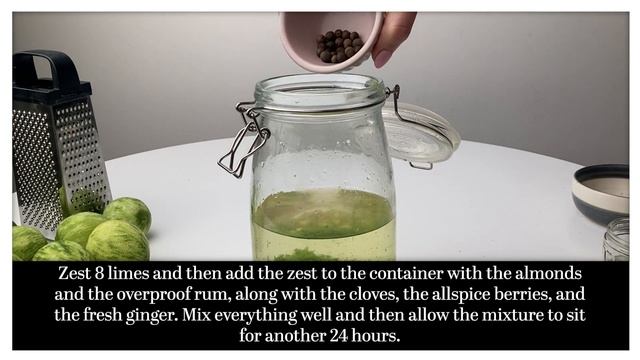 Homemade Falernum Liqueur Recipe смотреть онлайн