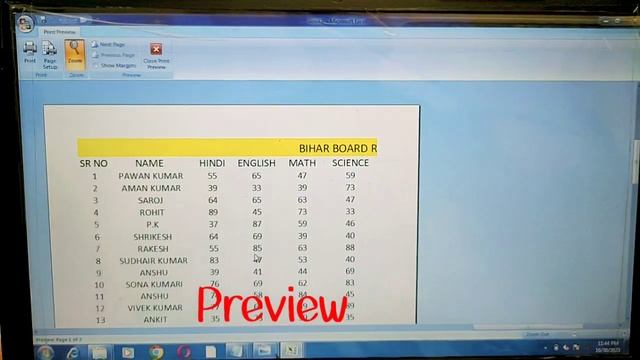 Excel Page setup short video new tricks How to page setup in Excel me Marge and centre kese kare смотреть онлайн