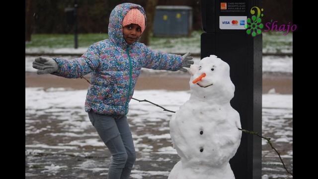 SNOW IN LONDON 2021 | SNOWFALL UK | MILTON KEYNES смотреть онлайн