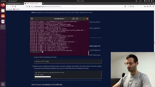 How to Install OBS studio on Ubuntu and fix Wayland black screen problem смотреть онлайн