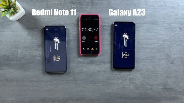 Galaxy A23 vs Redmi Note 11 Speed Test смотреть онлайн