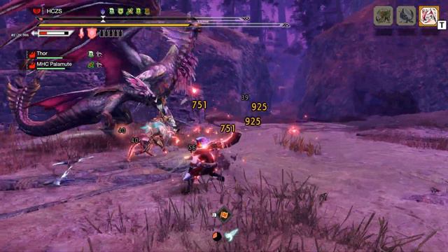 MHR Sunbreak PC: Malzeno 1:33 Charge Blade Solo смотреть онлайн