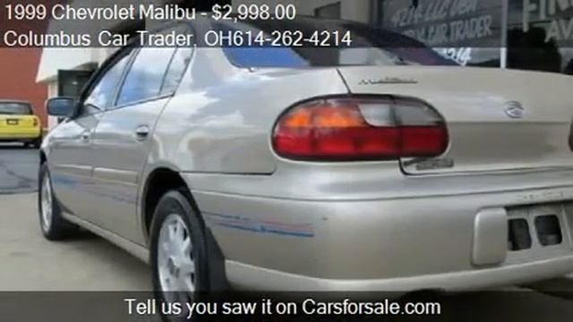 1999 Chevrolet Malibu - (Video) used cars for sale in Columbus, OH 43214 under $3000 смотреть онлайн