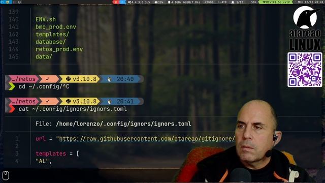 Trabajar con .ignore y git смотреть онлайн