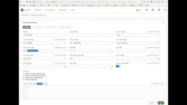 Ansible Tower Playbooks 1-2 смотреть онлайн