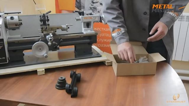Настольный токарный станок MetalMaster M712 смотреть онлайн