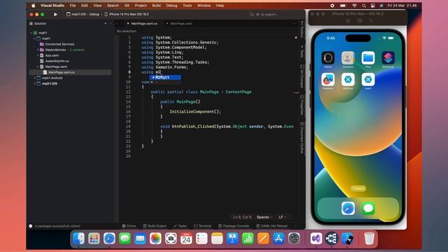 Tutorial: iOS & Android MQTT Client App - Xamarin Forms Visual Studio Mac смотреть онлайн