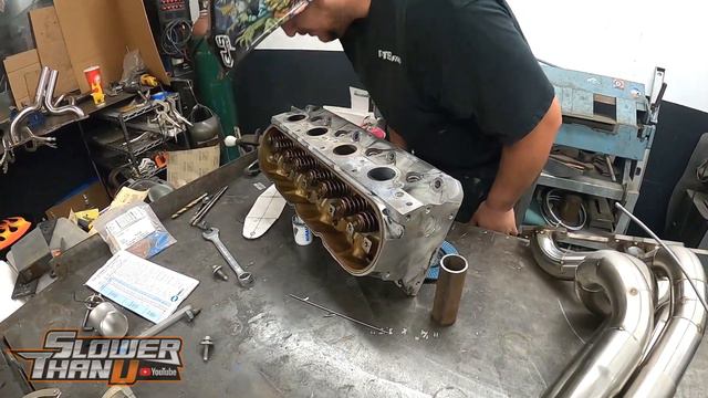 Best LS Broken Exhaust Bolt Removal Trick and New Parts Arrive! смотреть онлайн