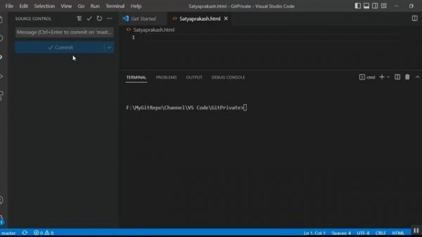 Git Clone, Commit, Sync And Push Change Using Visual Studio Code | Coding Knowledge | VS Code Git