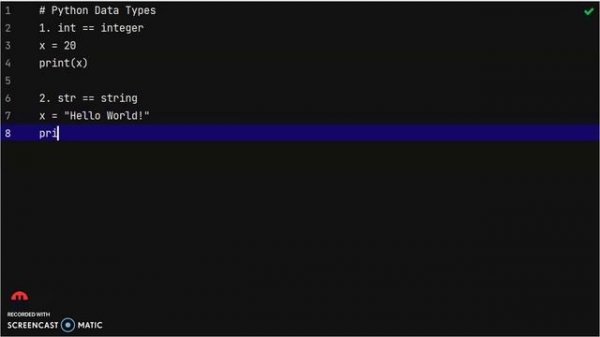 Python Data Types (Part One) | Built-in Data Types | Python for Beginners | Python Programming