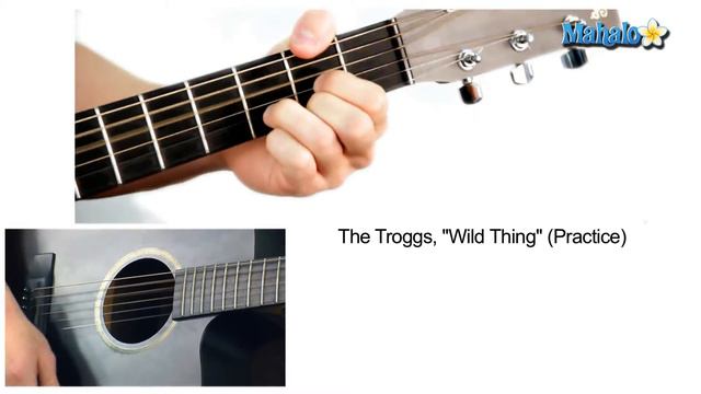 How to Play "Wild Thing" by The Troggs on Guitar (Practice) смотреть онлайн